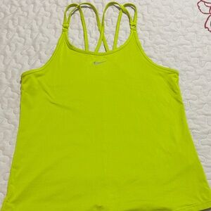 Nike Women's Bright Yellow Tank Top